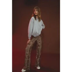 Studio Pants - Leopard Print -Other || Traffic People Shop rond sweatshirt feather grey e92434dee1ba0589340c2a90627f89a4