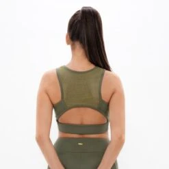 Boston - Pyratex Organic Cotton Open Back Bra Top - Green -Other || Traffic People Shop rvpsfghtgwd8tq6s5bzj