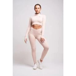 Nelia Recycled Rib Long Sleeve Top – Mink -Other || Traffic People Shop sasj0rfbfccw979w6i0l