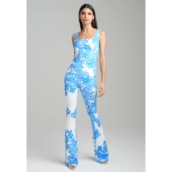 Caterina Stretch Knit Tank Top In Blue Coral -Other || Traffic People Shop sf3edap3mw6vnhda5aua