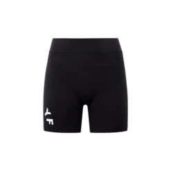 Sia Short Length High Waisted Leggings Black Beauty