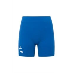 Sia Short Length High Waisted Leggings Classic Blue