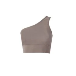 Ss Crop Top - Taupe