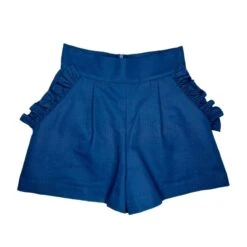 Stephan Short Navy Faille