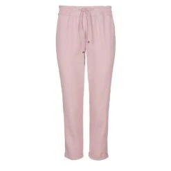Pink Cropped Sweatpants