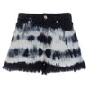 Tie Die Denim Short