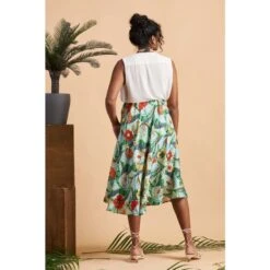 Tujuka Circle Skirt - Green Asa Hana - Oa Og -Other || Traffic People Shop tujuka circle skirt green asa hana oa og 2e7d0b4a600fa695be7966d8f7e42ac9