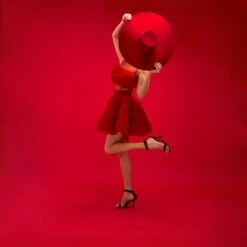 Tulle-tiered Sheer-Panel Mini Skirt - Red -Other || Traffic People Shop tulle tiered sheer panel mini skirt red 4443cd280bf4454d4e844a53a52ca122