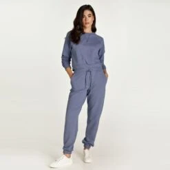 Crop Indigo MéLange Sweatshirt -Other || Traffic People Shop twcpjzn4gl4294wkmz48