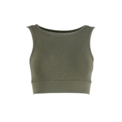 Boston - Pyratex Organic Cotton Open Back Bra Top - Green