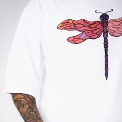 Unisex Oversized White T-Shirt Graphic Dragonfly Print -Other || Traffic People Shop unisex oversized white t shirt graphic dragonfly print ca77610f8d58781ad6c0bfdf15b4942f
