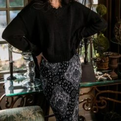 Lucia Scarf Print Skirt -Other || Traffic People Shop usb0k1f6b3afptjb24ms