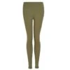 High Rise Laser 7/8 Khaki Legging