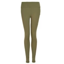 High Rise Laser 7/8 Khaki Legging