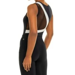 Round Mesh Due Bio Attivo Bodysuit Nero Black -Other || Traffic People Shop ux36hnwpsiyz2wxrpky6