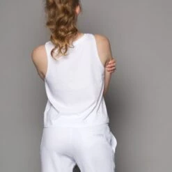 Organic Cotton Vest Top - White -Other || Traffic People Shop v2w0fi3r78ko8hkzimm9