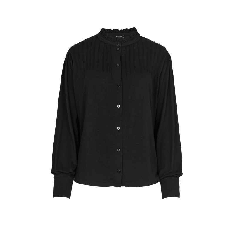 Imken Top With Lenzing Ecovero - Caviar Black 1 Imken Top With Lenzing Ecovero - Caviar Black