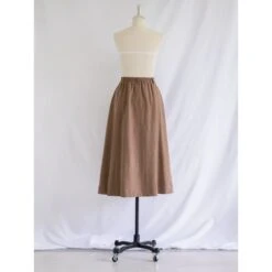 Vintage Chiffon Rich Brown Button Detailed Skirt -Other || Traffic People Shop vintage chiffon rich brown button detailed skirt 9dcfe745b5f0486ed878fea74396d9ee