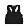 Gia Racer Crop - Black
