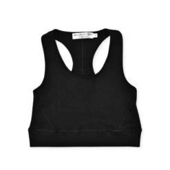 Gia Racer Crop - Black