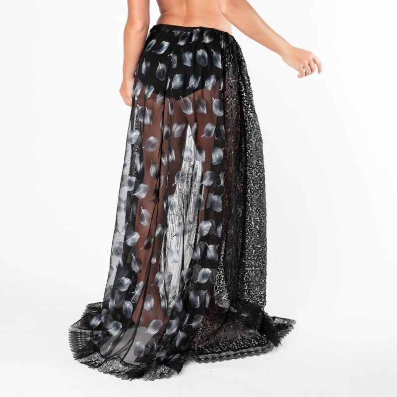 Dylan - Lace & Sequin Maxi Skirt 4 Dylan - Lace & Sequin Maxi Skirt - Image 4