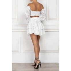 White Skirt With English Embroidery -Other || Traffic People Shop white skirt with english embroidery f55e13e8020a55e32cdcd4ede0cd5824