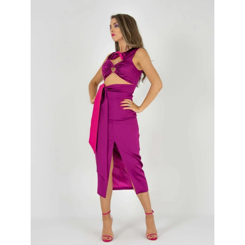 Edge Of Desire High-Waist Midi Skirt 2 Edge Of Desire High-Waist Midi Skirt - Image 2