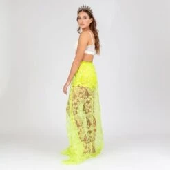 Leilani - Neon Green Embroidered Mesh Maxi Skirt 17 Leilani - Neon Green Embroidered Mesh Maxi Skirt -Other || Traffic People Shop ww4c4scgm0lqta8p0uwj