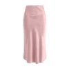 Effortless Silk Skirt - Barely Pink