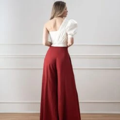 Emily Asymmetric Poplin Top Ecru 6 Emily Asymmetric Poplin Top Ecru -Other || Traffic People Shop xj2g31wxy5oiteo6mtyb