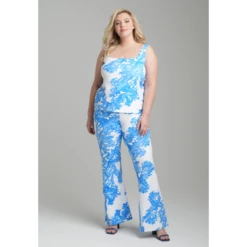 Caterina Stretch Knit Tank Top In Blue Coral -Other || Traffic People Shop xmz4wzjyprddelg8cden