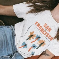 San FranciscoOversized Retro Slogan T-Shirt 8 San FranciscoOversized Retro Slogan T-Shirt -Other || Traffic People Shop xpzwcgoeozfaeufu2l98