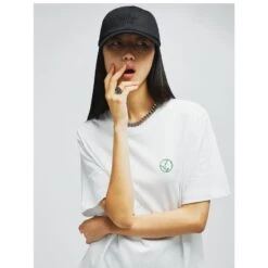 Earth Embroidered Organic Cotton T-Shirt White -Other || Traffic People Shop zmxcoo8koofazfi1cyai